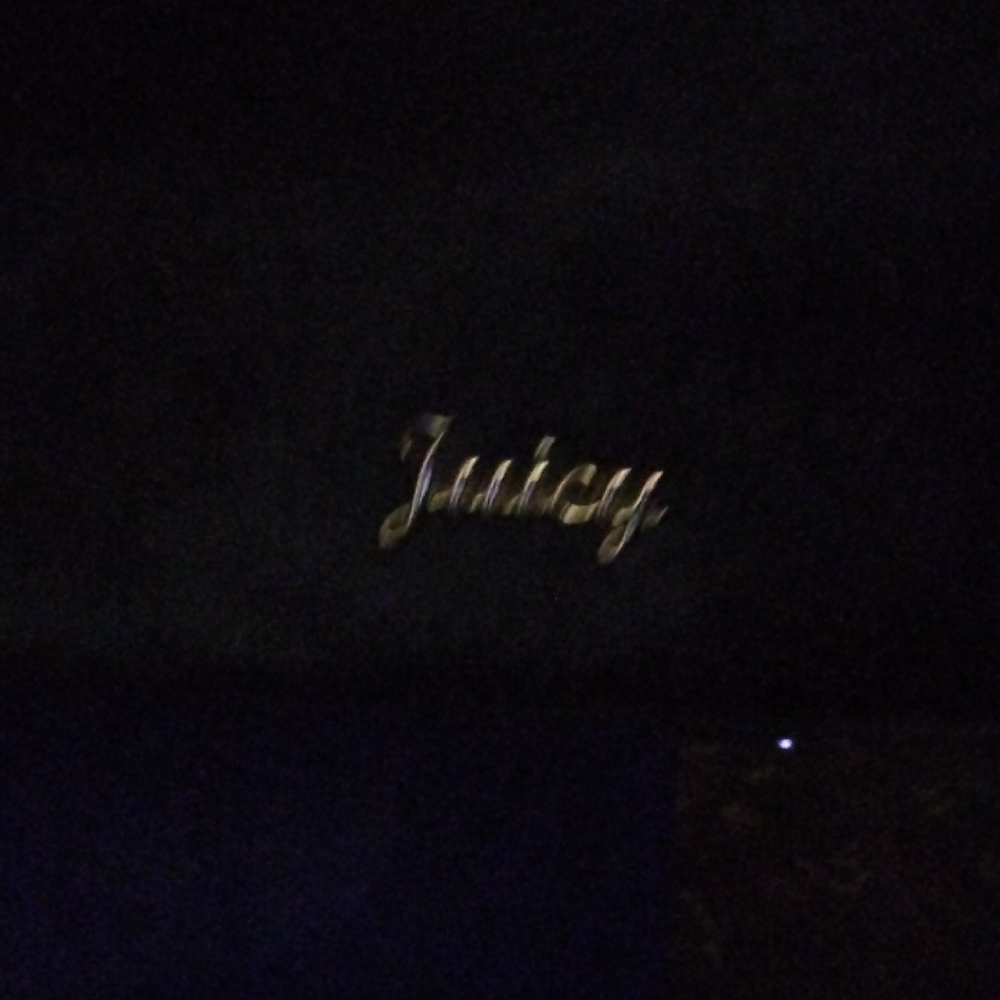 Juicy Couture Black and Gold Bag